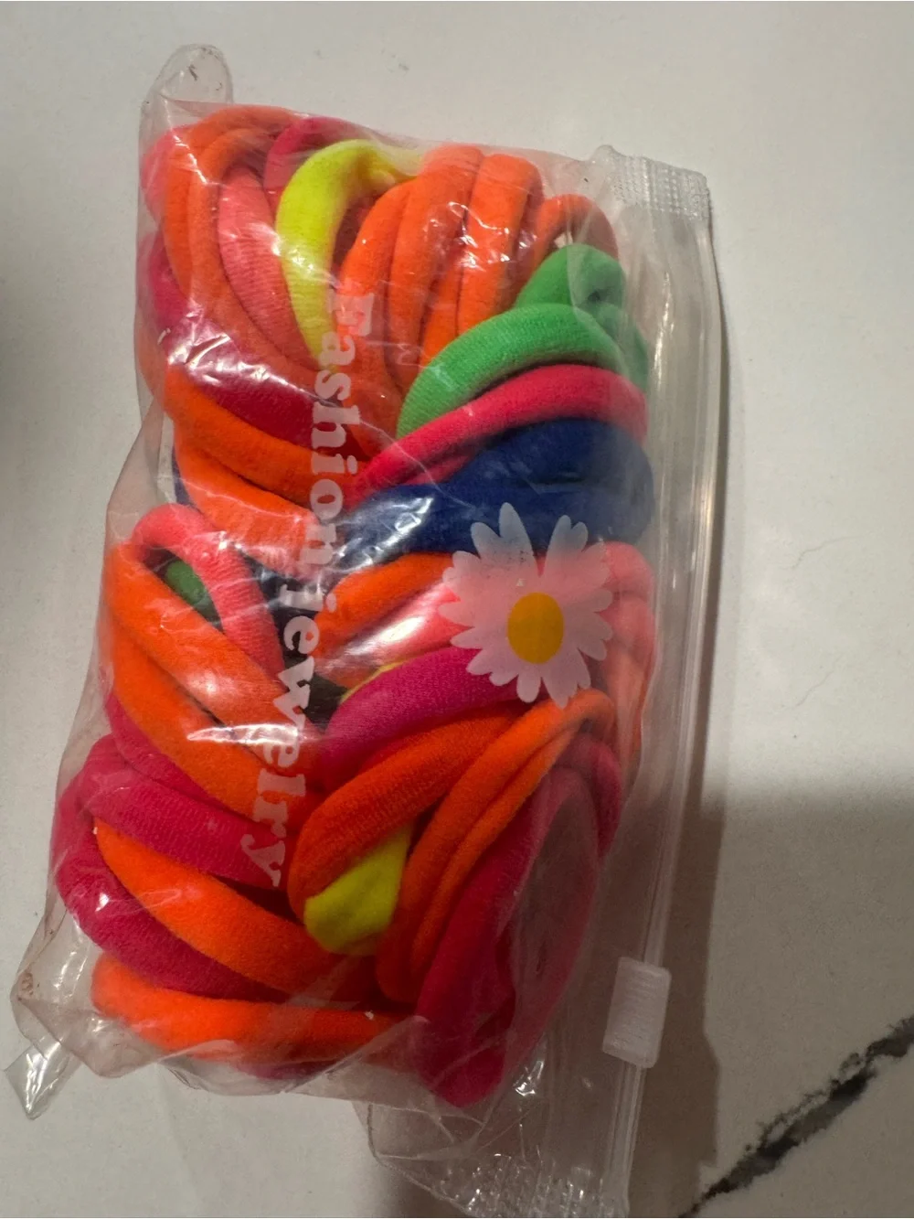 Sale Assorted Kids Hair Clips & Colorful Elastic Hair Bands - Multi-Color